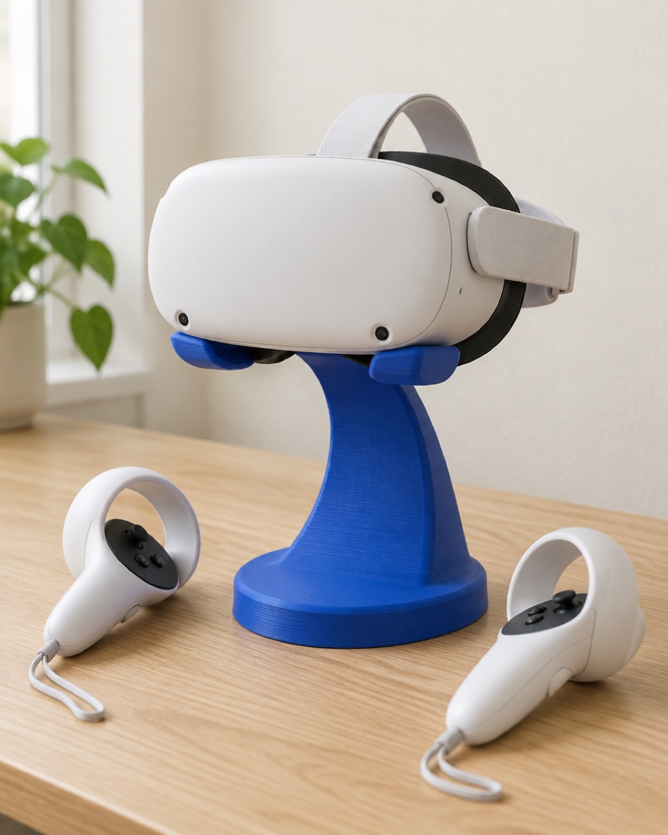 3D printed VR headset stand